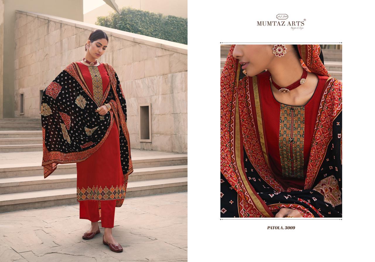 Mumtaz Arts Presants Patola  Pakistani Suits At Wholesale Rate In Surat