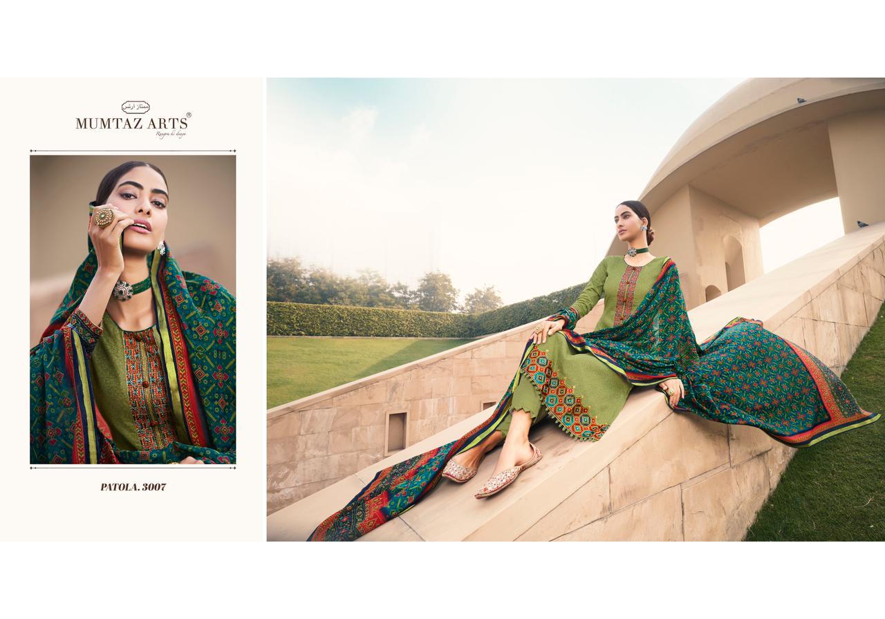 Mumtaz Arts Presants Patola  Pakistani Suits At Wholesale Rate In Surat
