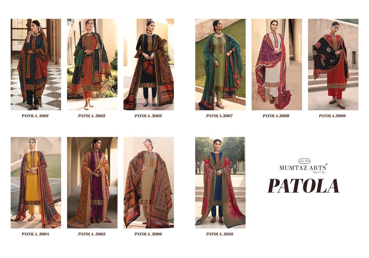 Mumtaz Arts Presants Patola  Pakistani Suits At Wholesale Rate In Surat