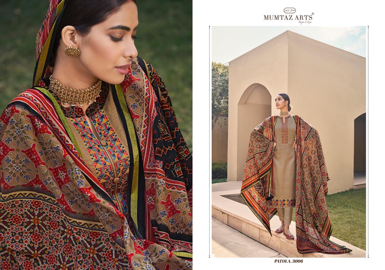 Mumtaz Arts Presants Patola  Pakistani Suits At Wholesale Rate In Surat