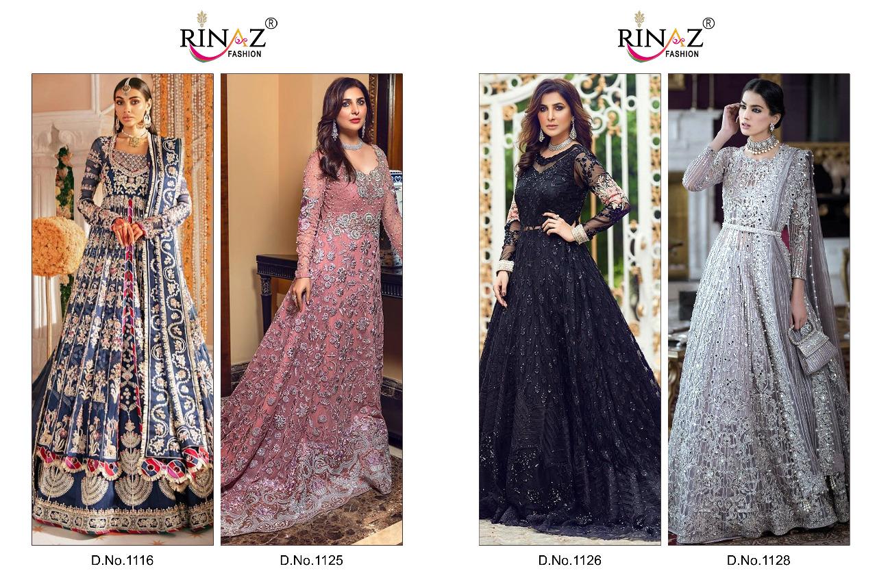 Rinaz Fashion Presents Rim Zim Vol 2 Butterfly Net With Heavy Embroidery Work Pakisatni Suits Wholesale In Surat