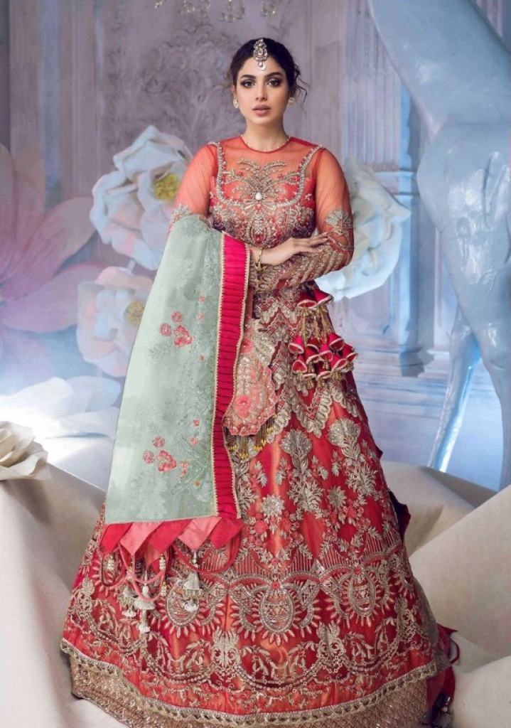 Ramsha Presants Ramsha R- 299 To R-302 Series Pakistani Bridal Collections At Wholesale Rate In Surat