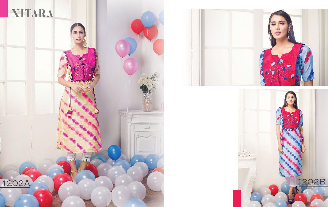 Nitara Presents  Utsavi  1201a-b To 1205a-b Series Wholesale Rate In Surat