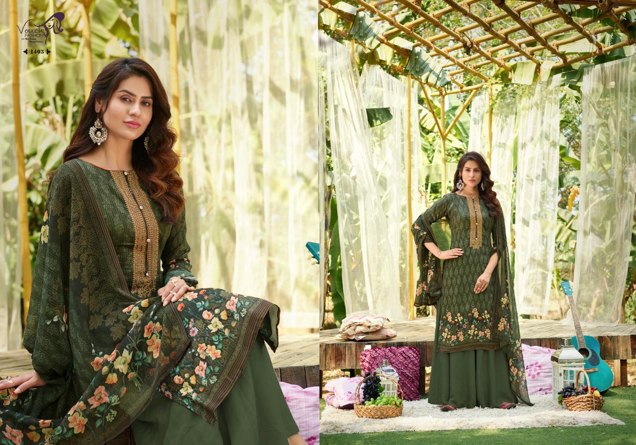 Vouch Fashion Presants Rivaa Pure Jam Cotton Designer Suits At Wholesale Rate In Surat