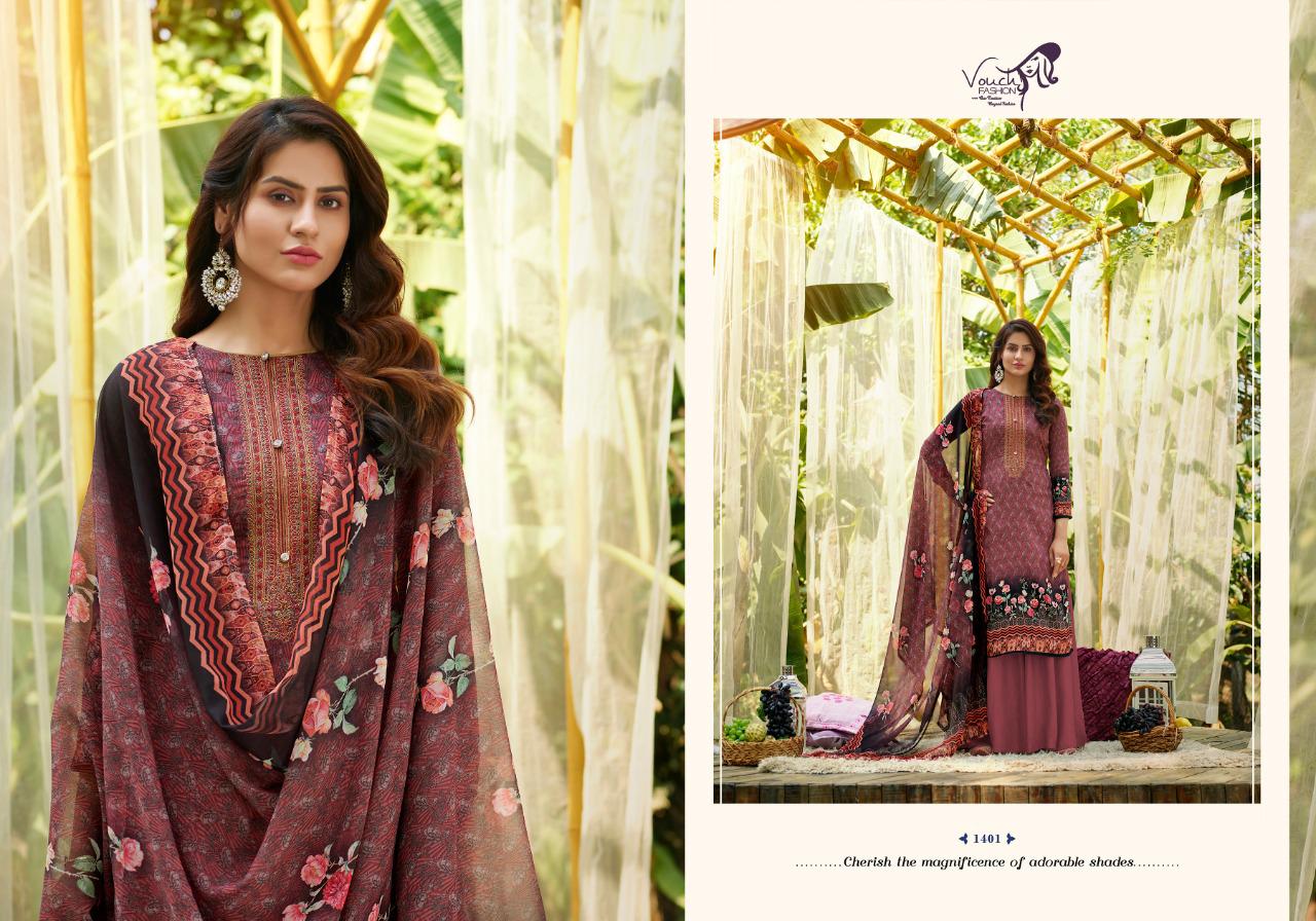 Vouch Fashion Presants Rivaa Pure Jam Cotton Designer Suits At Wholesale Rate In Surat