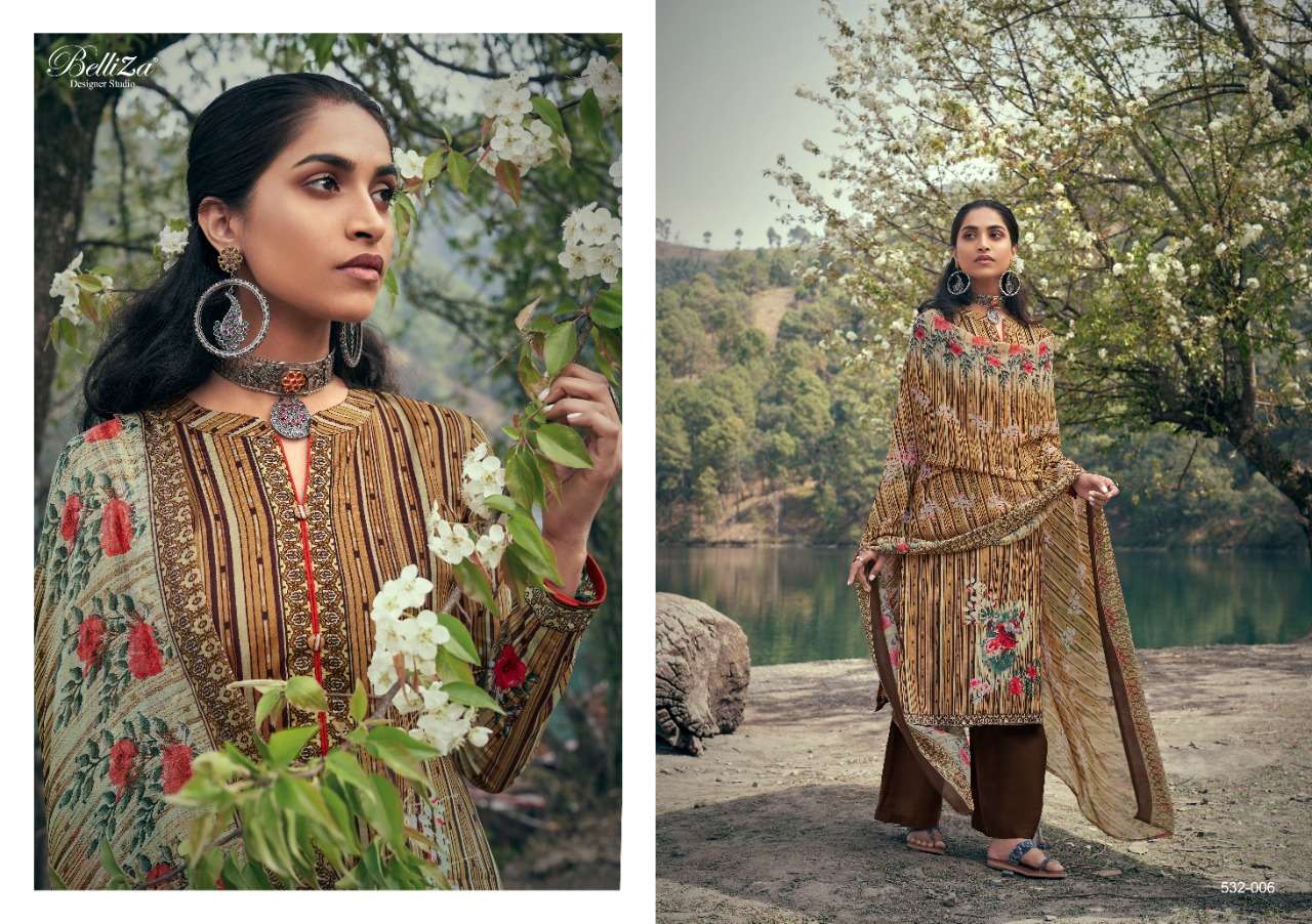 Belliza Designer Presents Festive Fusion Digital Printed Designer Dress Material Collection At Wholesale Rate In Surat