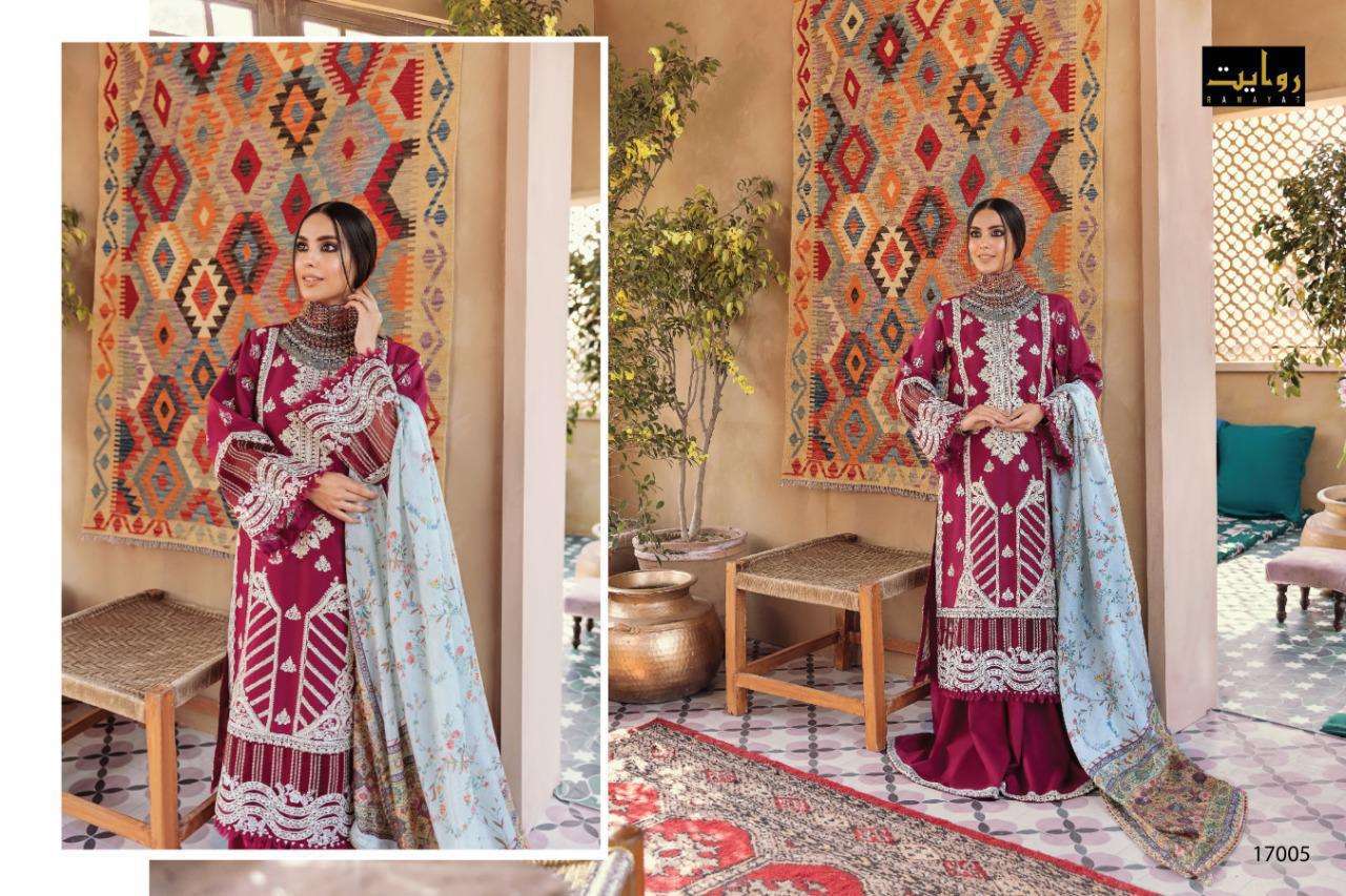 Rawayat Present Al Zohaib Vol 2 Lawn Collection 2021 Pakistani Suit At Wholesale Rate In Surat
