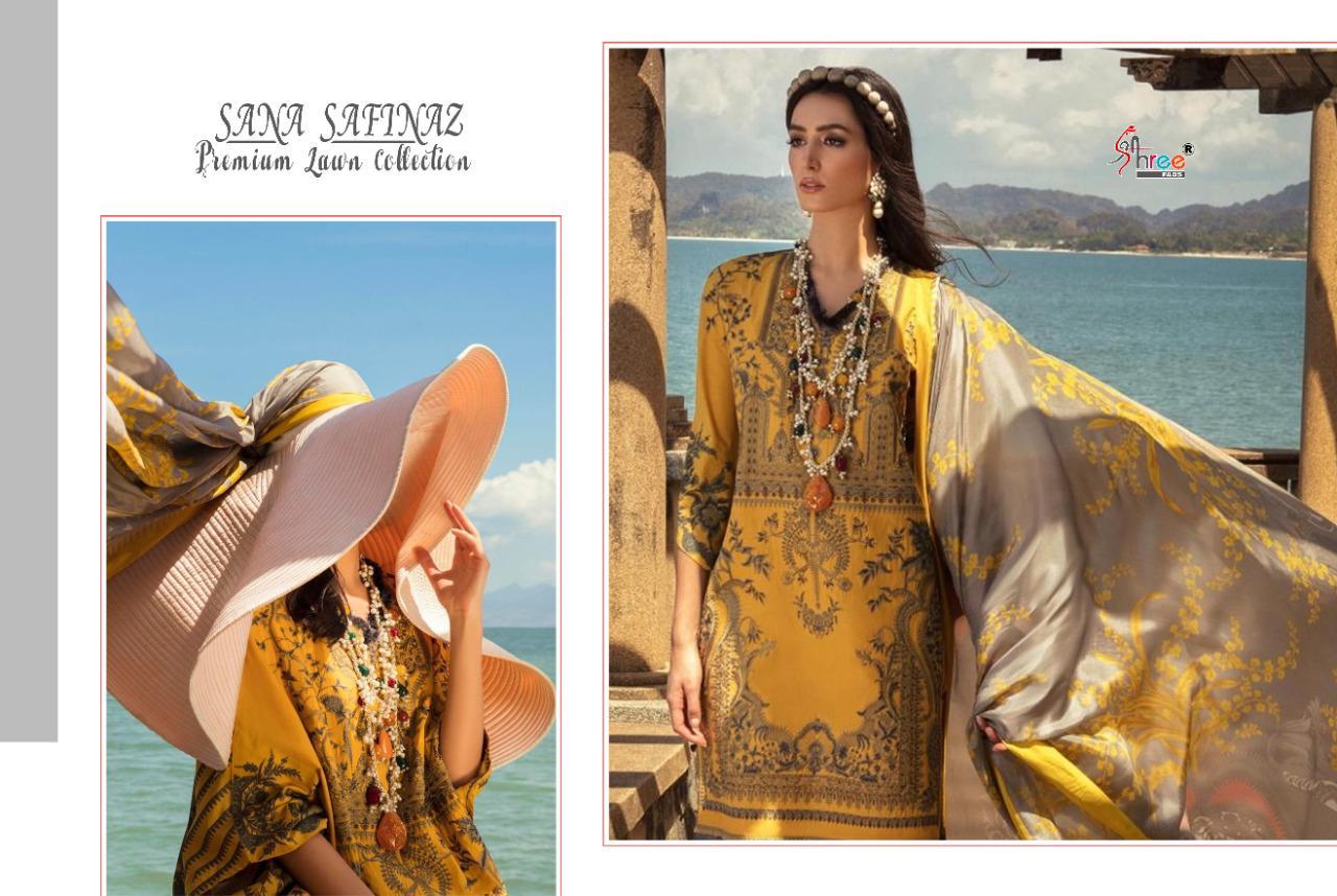Shree Fabs Presents  Sana Safinaz Premium Lawn Collection Vol 2 Cotton Pakistani Suits