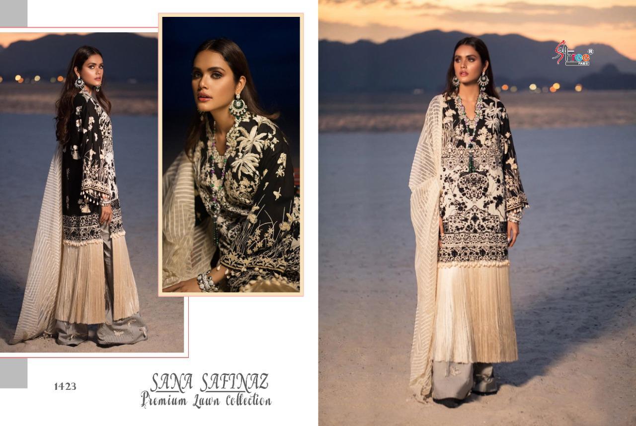 Shree Fabs Presents  Sana Safinaz Premium Lawn Collection Vol 2 Cotton Pakistani Suits