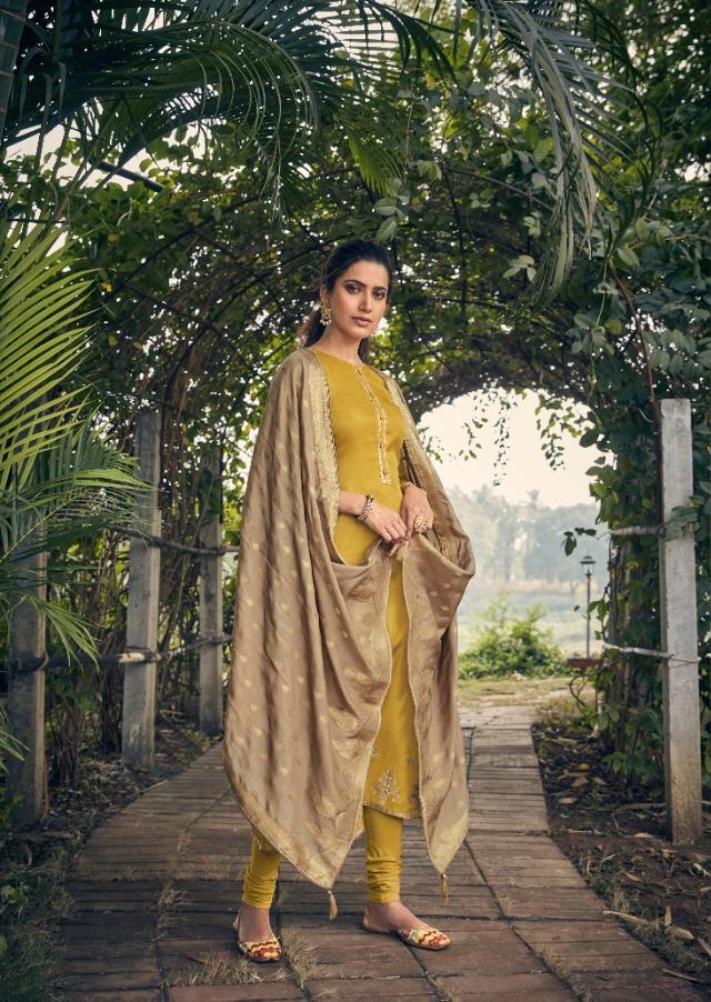 Angroop Plus Presents  Charissa Tussar Silk Classical Designer Suits Collection