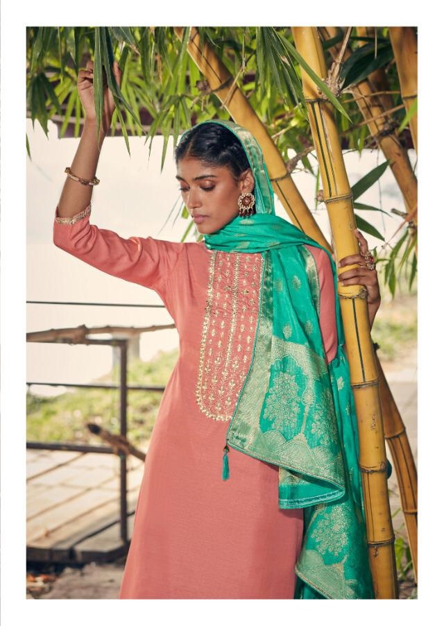 Angroop Plus Presents  Charissa Tussar Silk Classical Designer Suits Collection