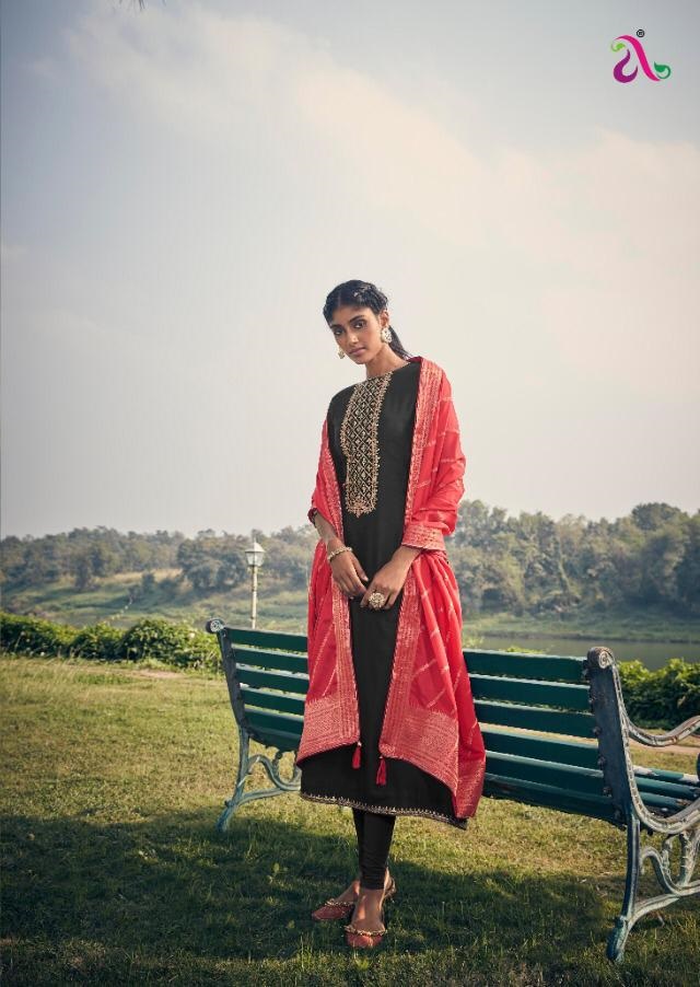 Angroop Plus Presents  Charissa Tussar Silk Classical Designer Suits Collection