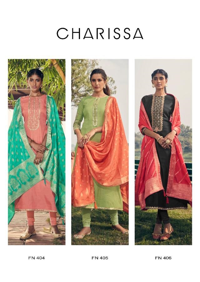 Angroop Plus Presents  Charissa Tussar Silk Classical Designer Suits Collection
