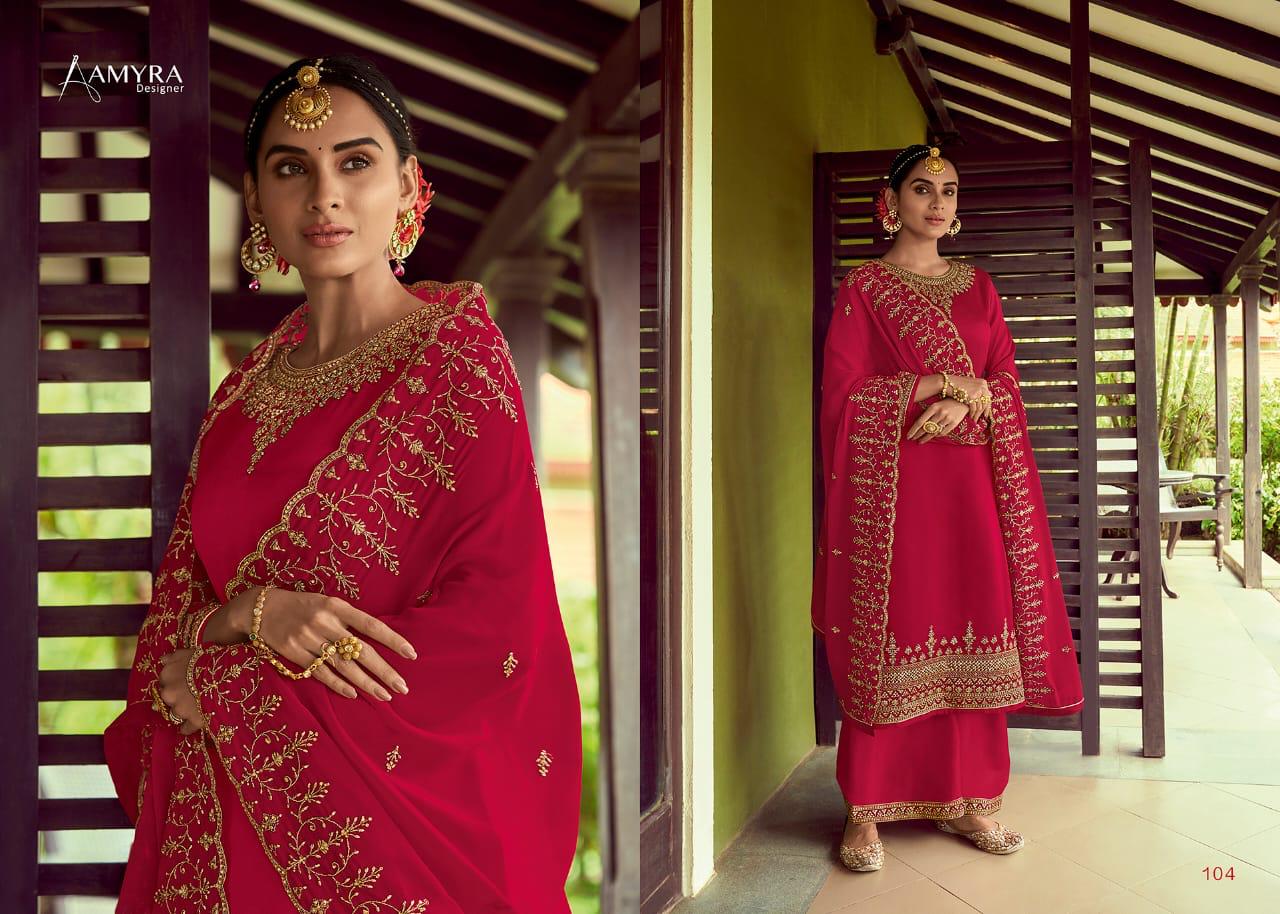 Amyra Designer Presents  Butterfly Satin Georgette With Heavy Work Designer Salwar Kameez  Catalog At Wholesale Rate In Surat