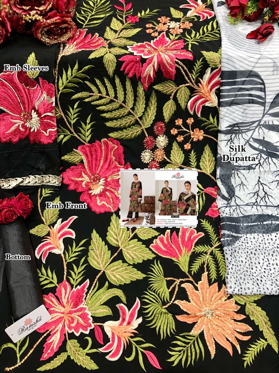 Ramsha Vol-02 R-269 To R-272 Series Salwar Kameez By Ramsha At Wholesale Rate In Surat