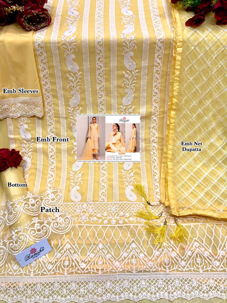 Ramsha Vol-02 R-269 To R-272 Series Salwar Kameez By Ramsha At Wholesale Rate In Surat