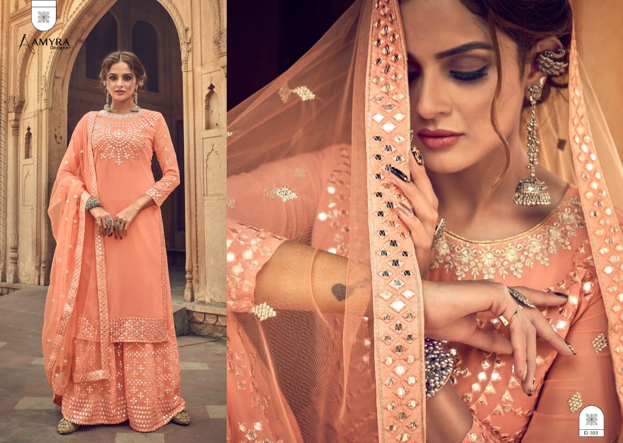 Amyra Designer Presents Darpan Georgette Salwar Kameez Catalogue At Wholesale Rate In Surat