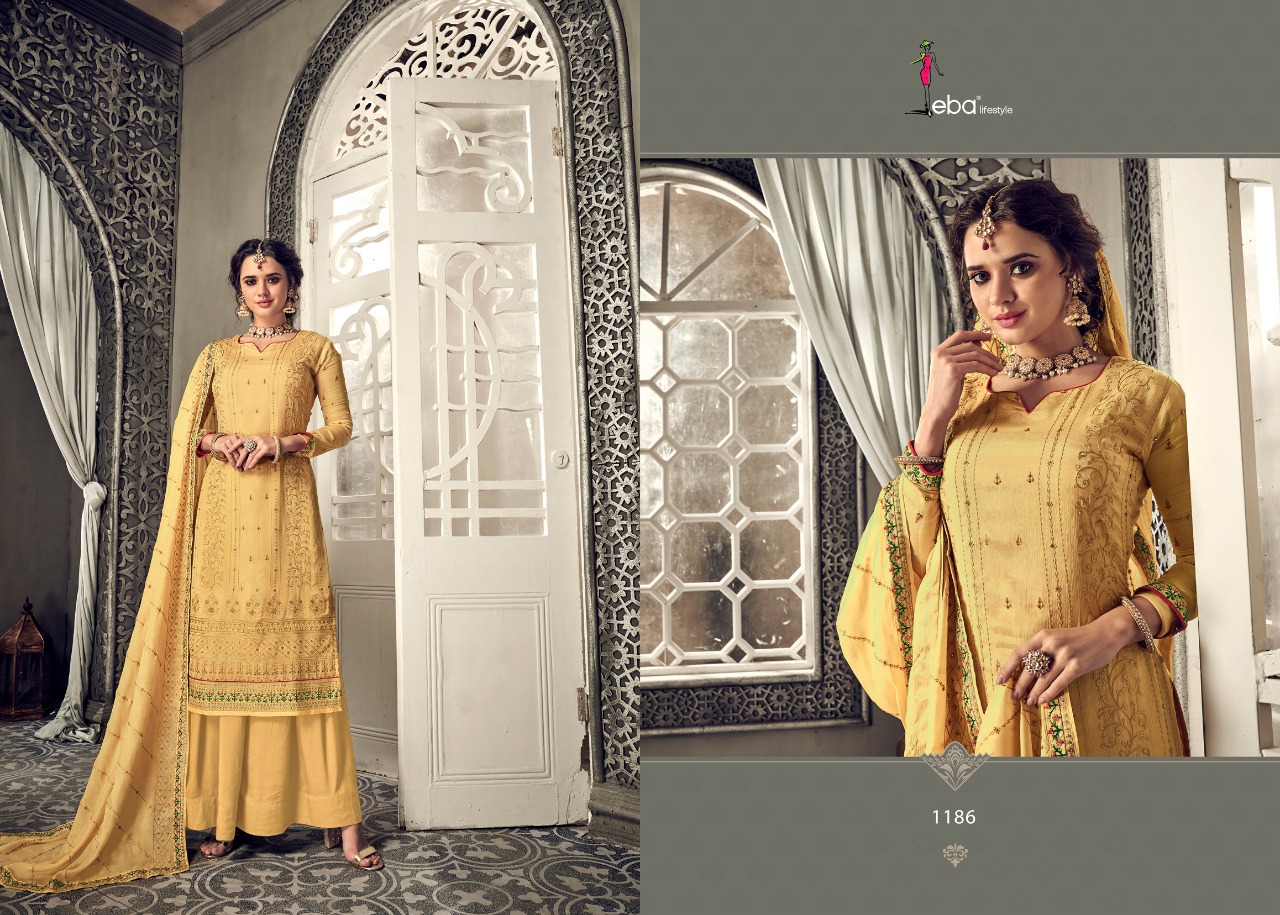 Eba Lifestyle Present Ketonic Plazzo Dress Material At Wholesale Rate In Surat