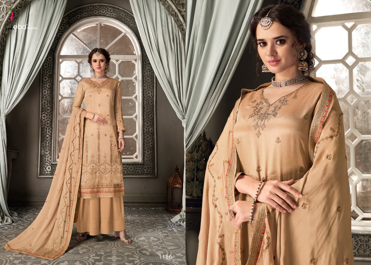 Eba Lifestyle Present Ketonic Plazzo Dress Material At Wholesale Rate In Surat