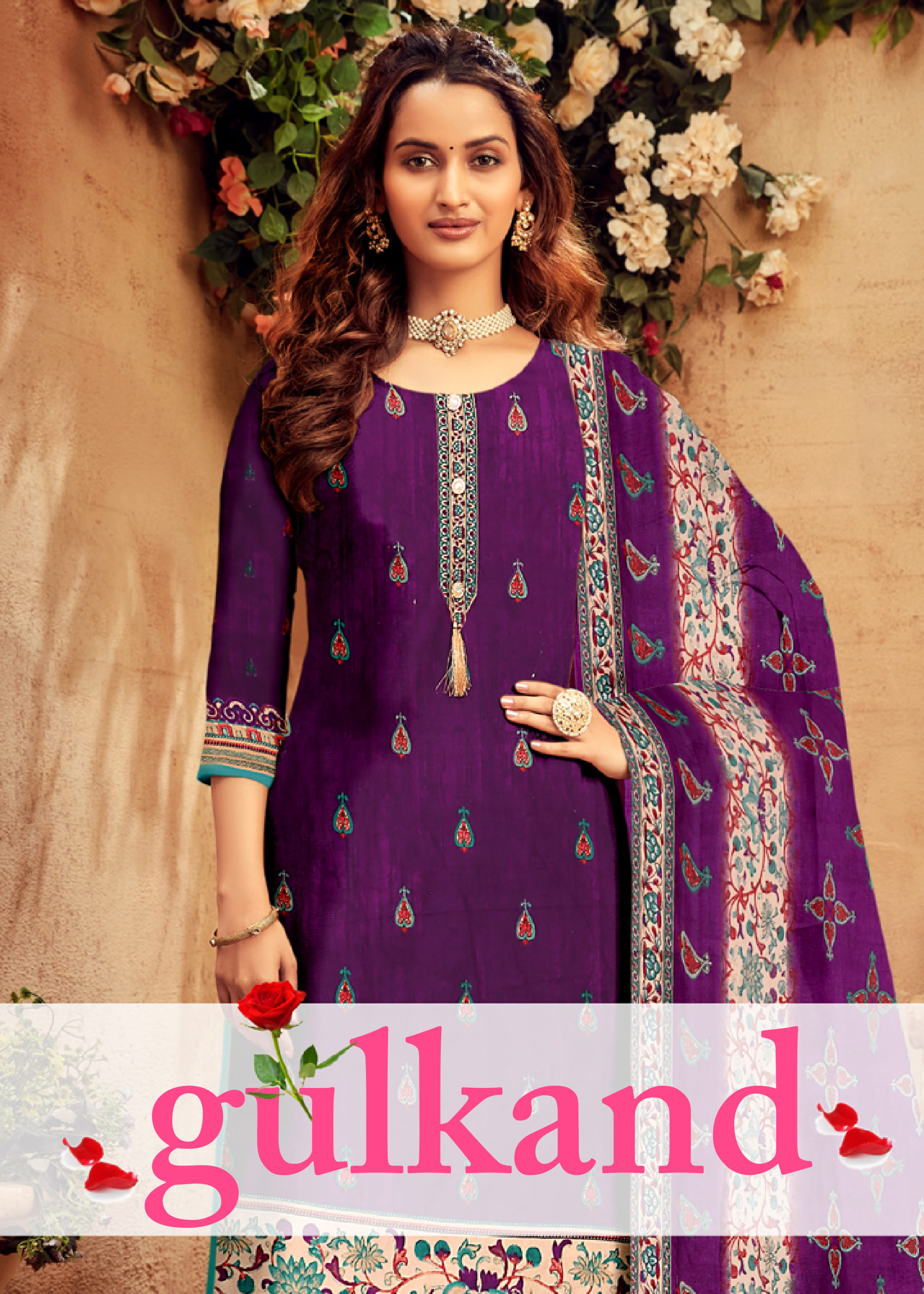 G.c Suits Presents Gulkand Dress Material Wholesale Rate In Surat