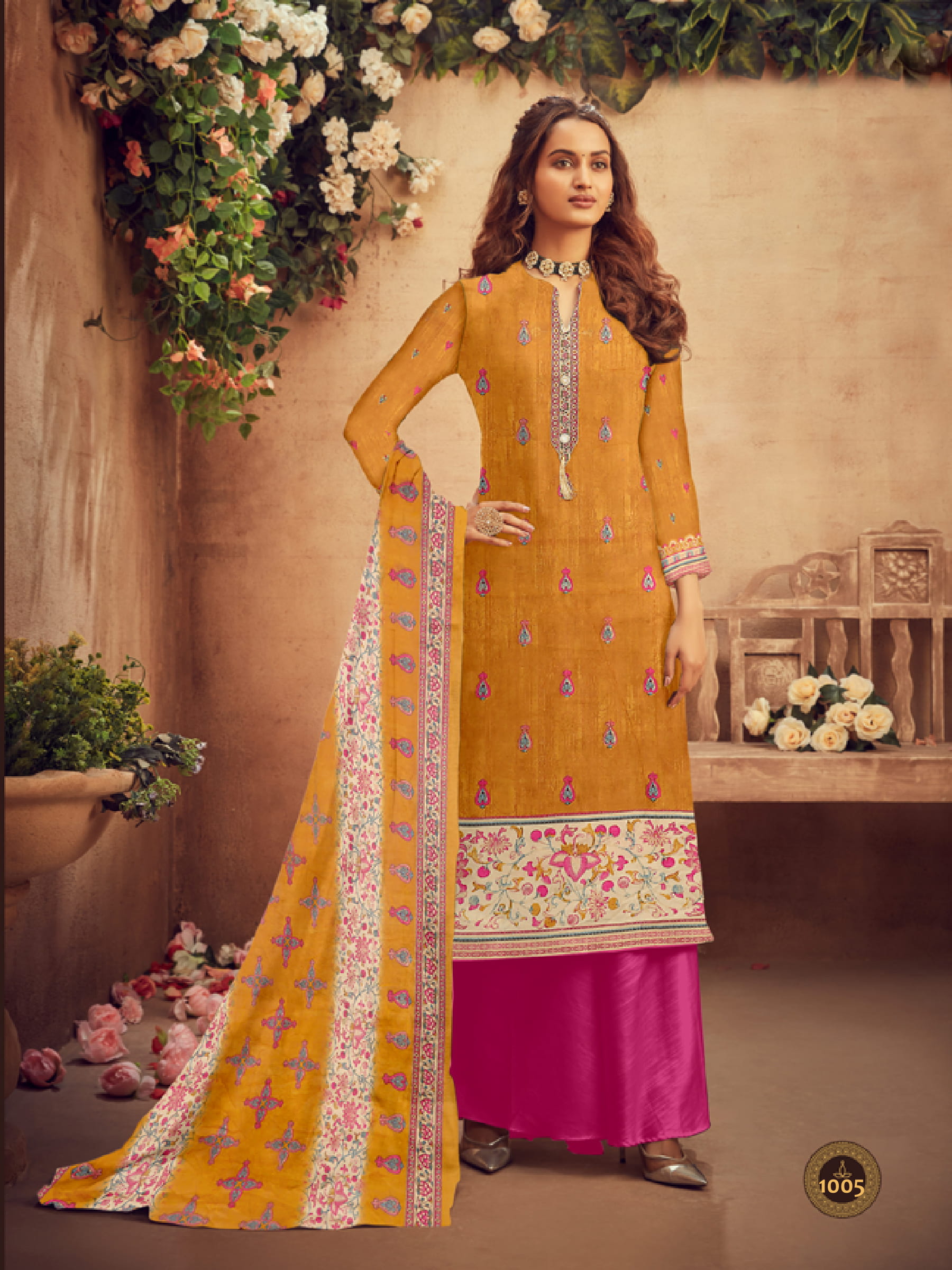 G.c Suits Presents Gulkand Dress Material Wholesale Rate In Surat