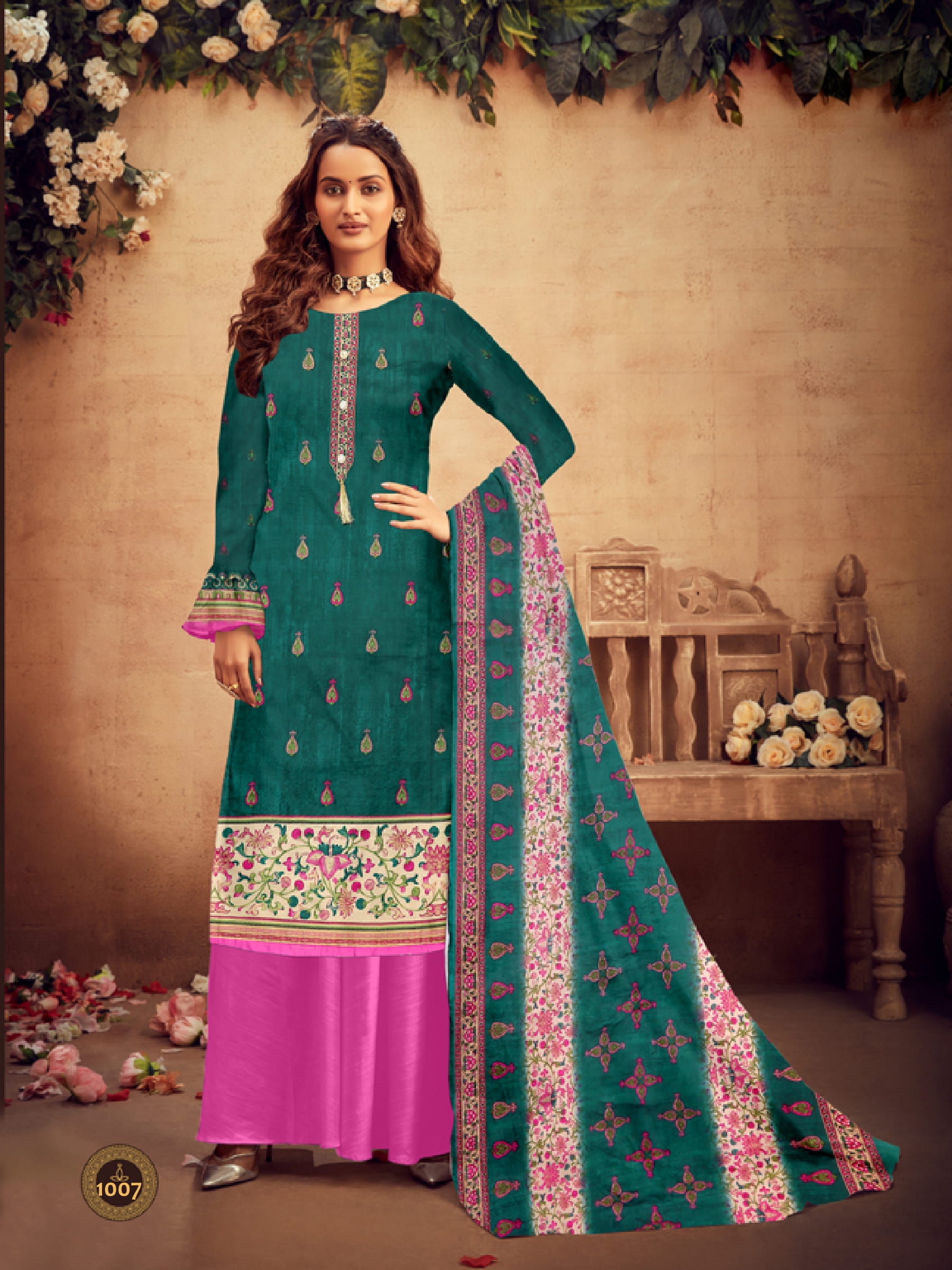 G.c Suits Presents Gulkand Dress Material Wholesale Rate In Surat