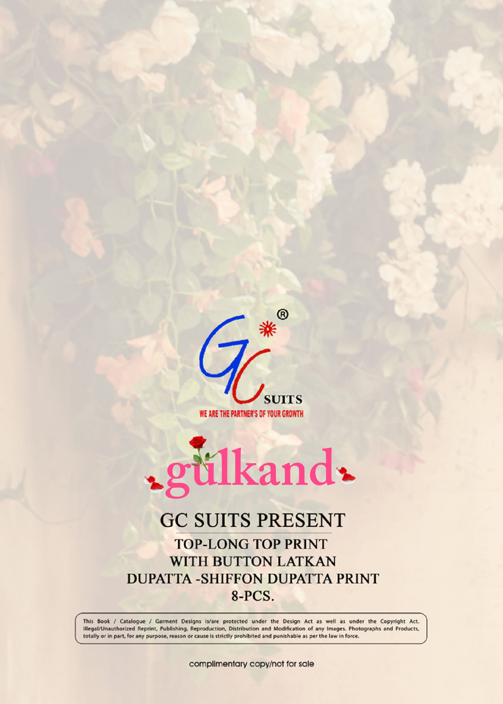 G.c Suits Presents Gulkand Dress Material Wholesale Rate In Surat