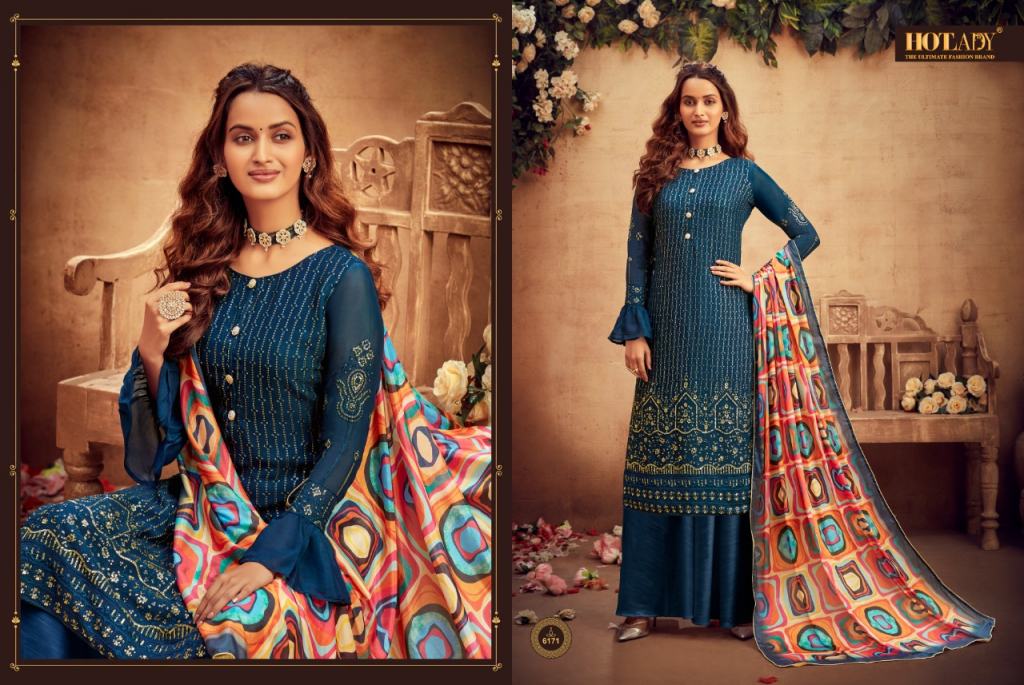 Hotelady Presents Suraiya 6171 Series Designer Salwar Suits Collection Wholesale Rate In Surat