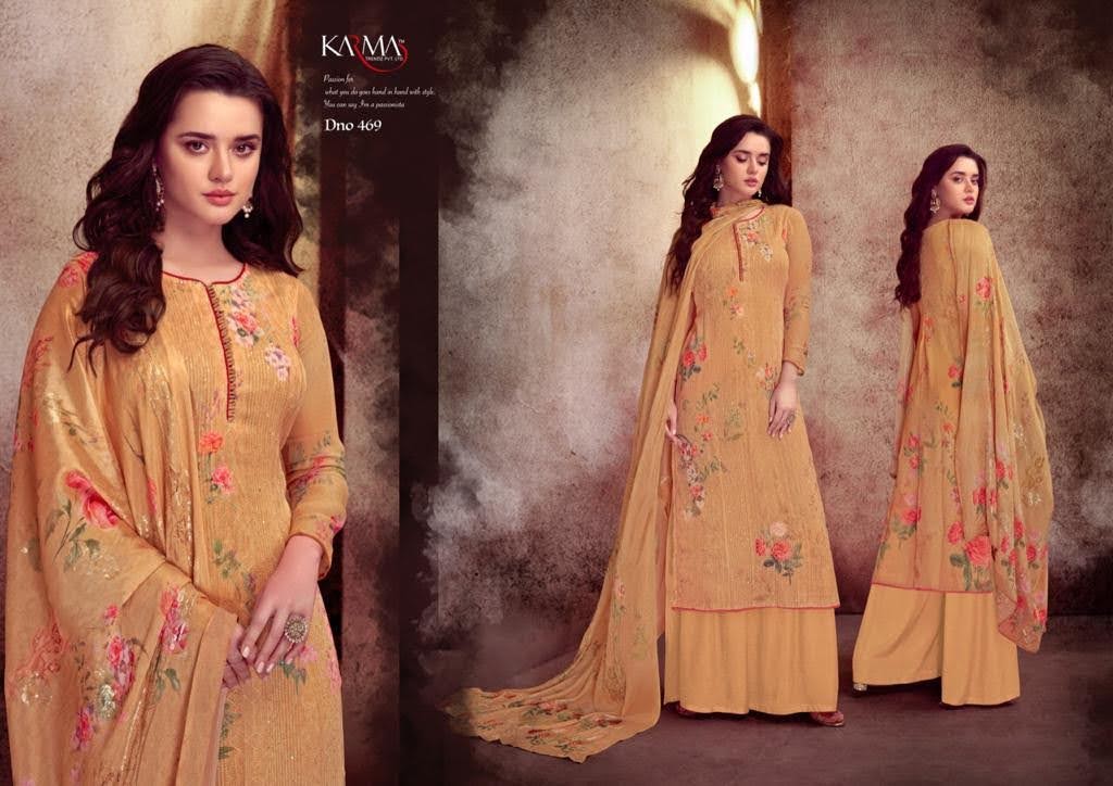 Karma Trandz Presents Qaynat Suits Wholesale Rate In Surat