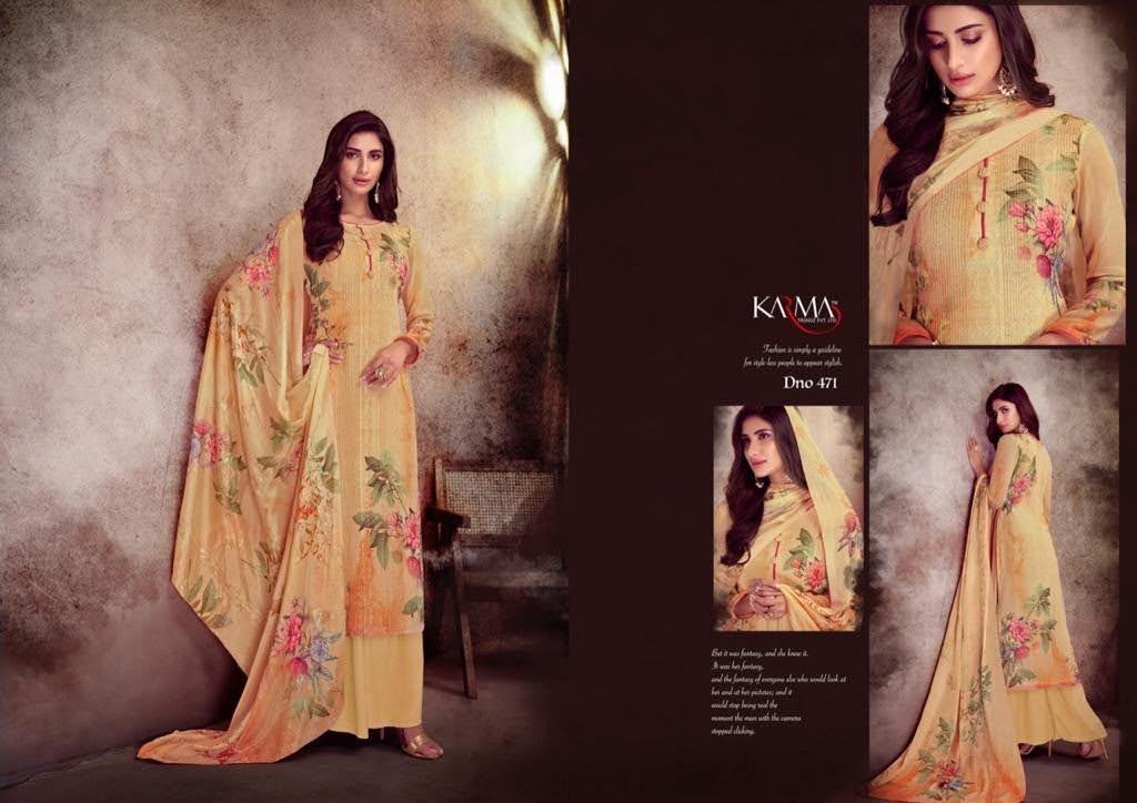 Karma Trandz Presents Qaynat Suits Wholesale Rate In Surat