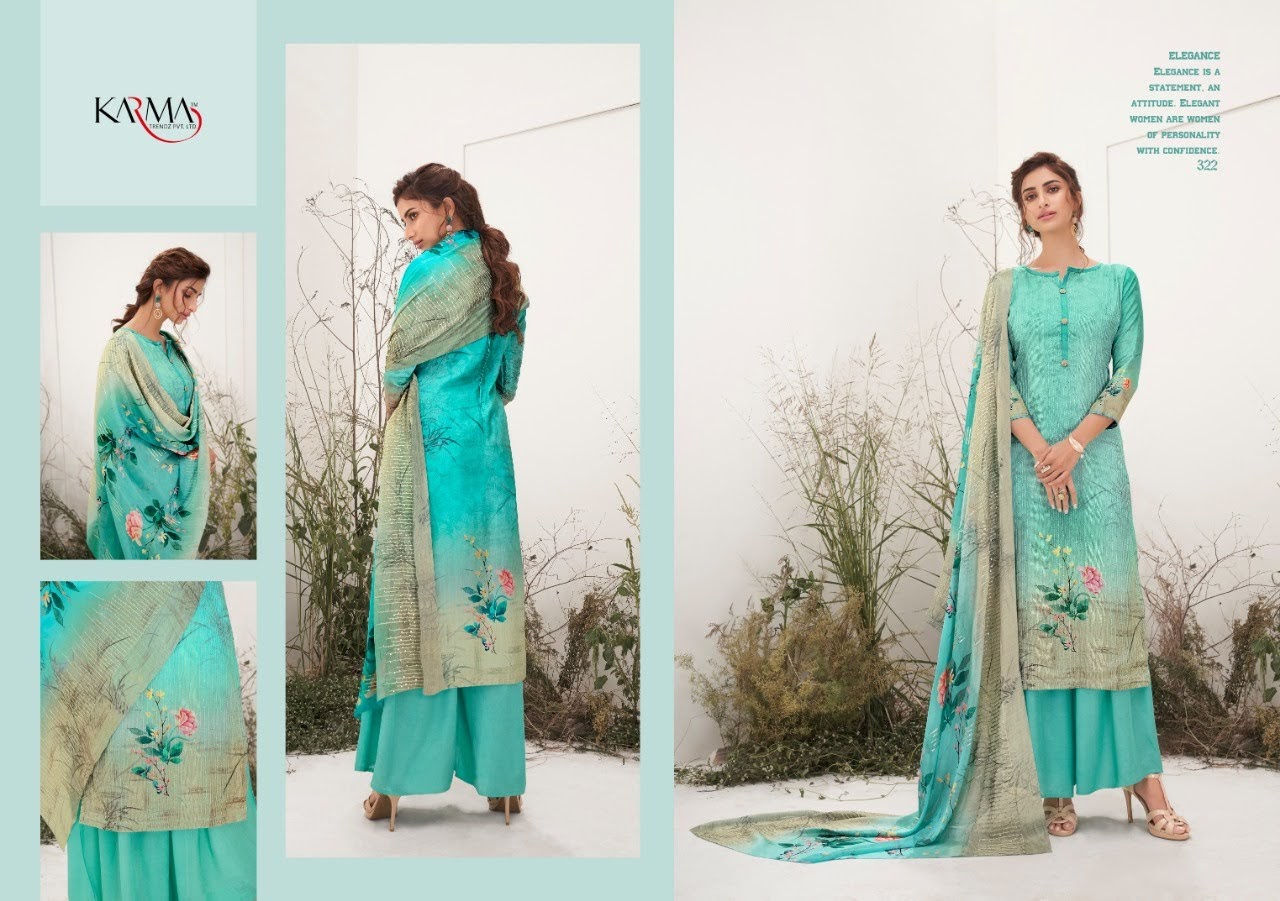 Karma Trendz Presents Riwaaz Catalog Wholesale Rate In Surat