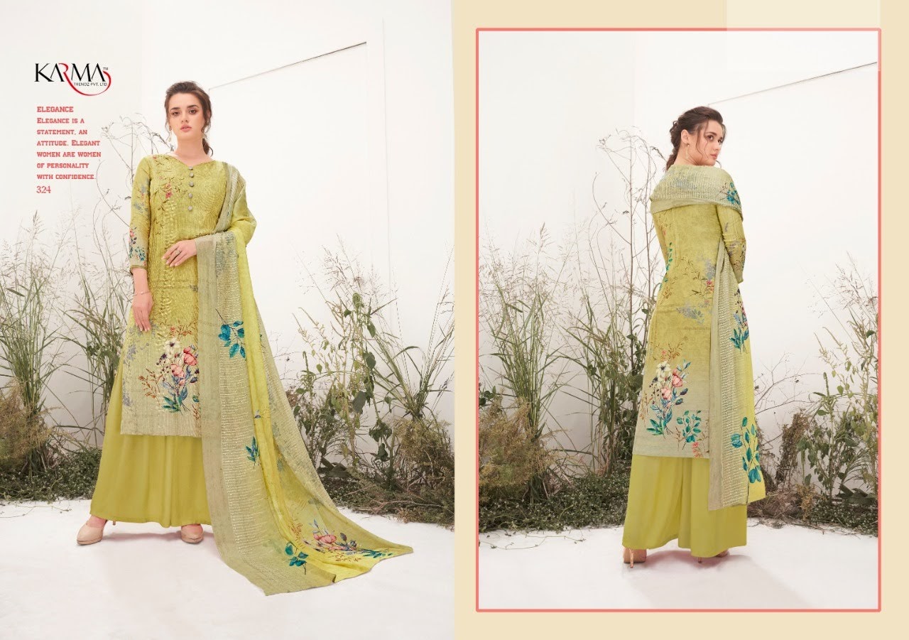Karma Trendz Presents Riwaaz Catalog Wholesale Rate In Surat