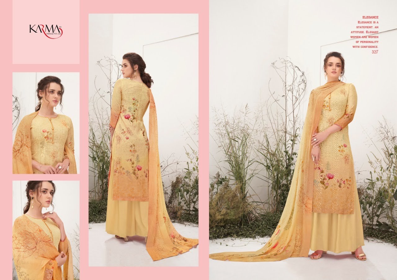 Karma Trendz Presents Riwaaz Catalog Wholesale Rate In Surat