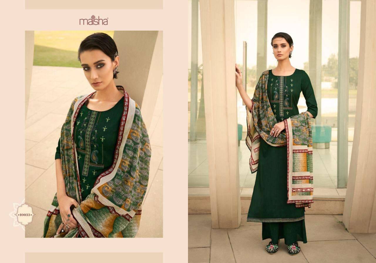 Maisha Presents  Ikaya Designer Pure Cotton Top With Botton And Duppata Readymade Salwar Kameez Catalog At Wholsale Rate In Surat