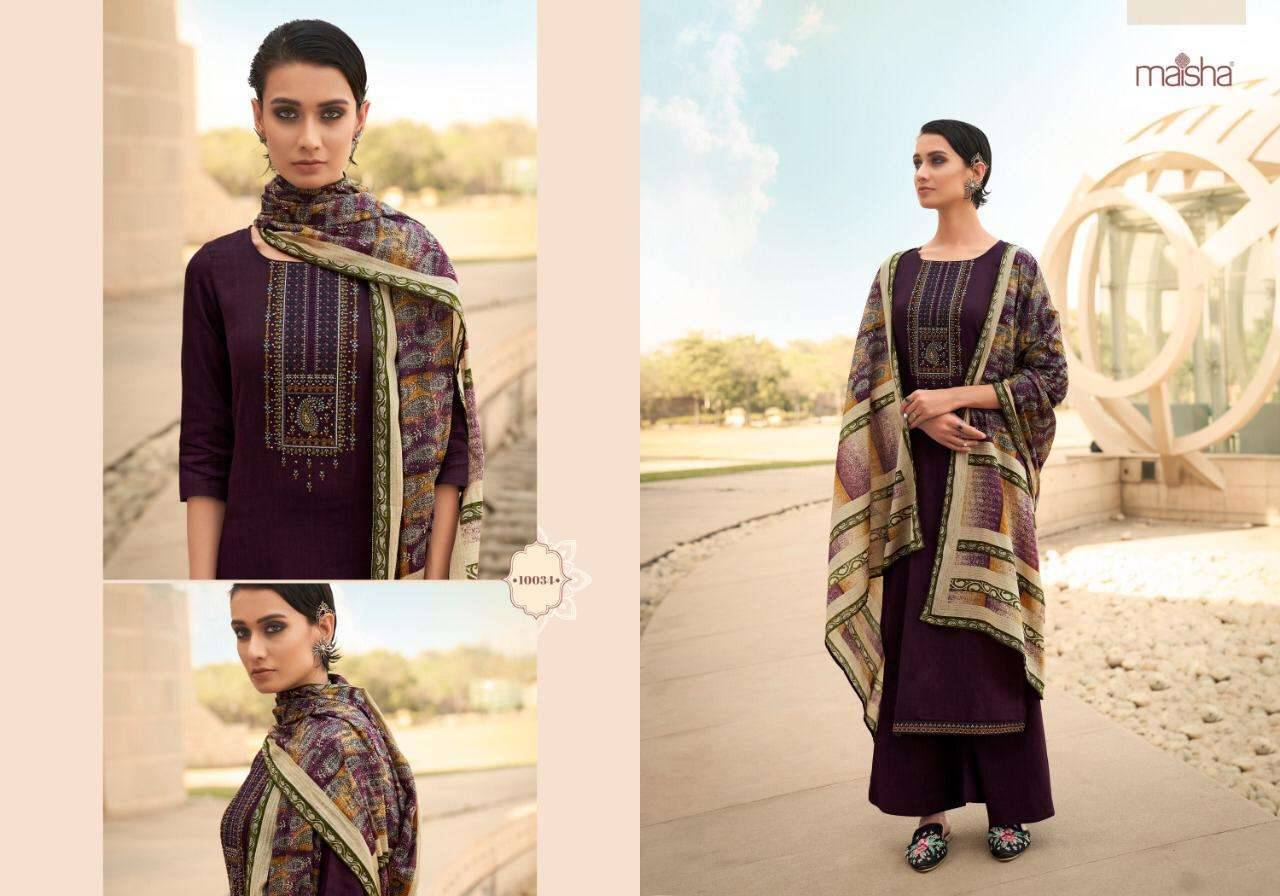 Maisha Presents  Ikaya Designer Pure Cotton Top With Botton And Duppata Readymade Salwar Kameez Catalog At Wholsale Rate In Surat