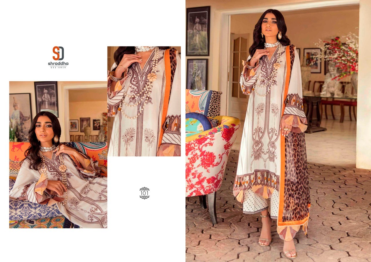 Shraddha Designer Presents Sana Safina Print Collection  Pakistani Suits At Wholesale Rate In Surat