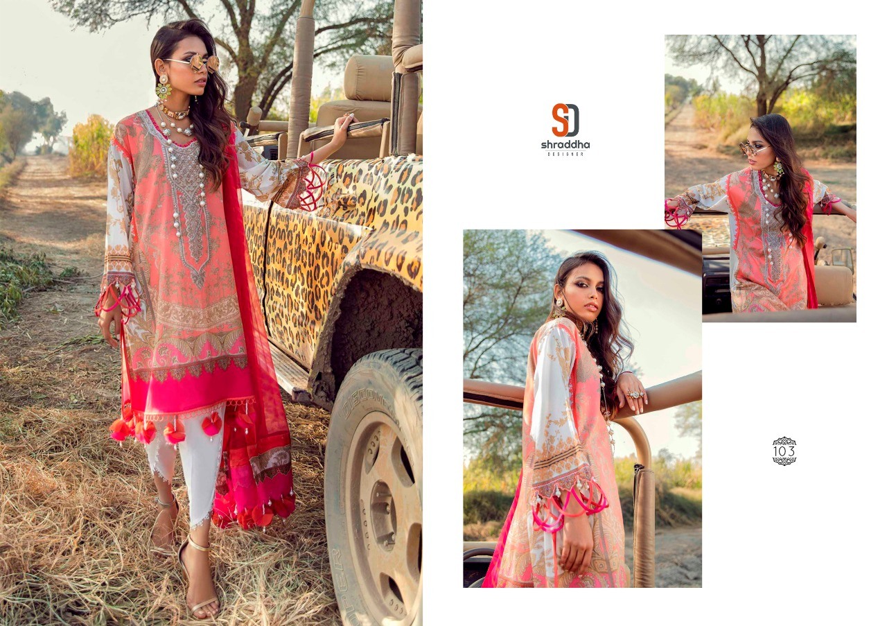 Shraddha Designer Presents Sana Safina Print Collection  Pakistani Suits At Wholesale Rate In Surat
