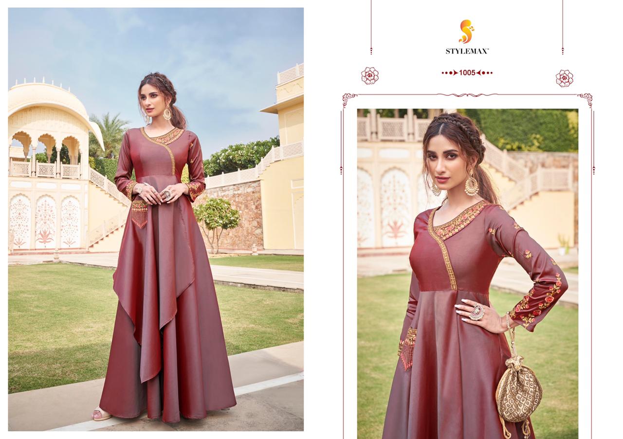 Almirah Vol-05 Designer Heavy Gown Collection By Stylemax At Wholesale Rate In Surat