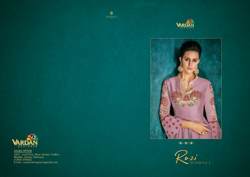 Vardan Designer Presents Rozi Silver Vol 1 Wholesale Rate In Surat