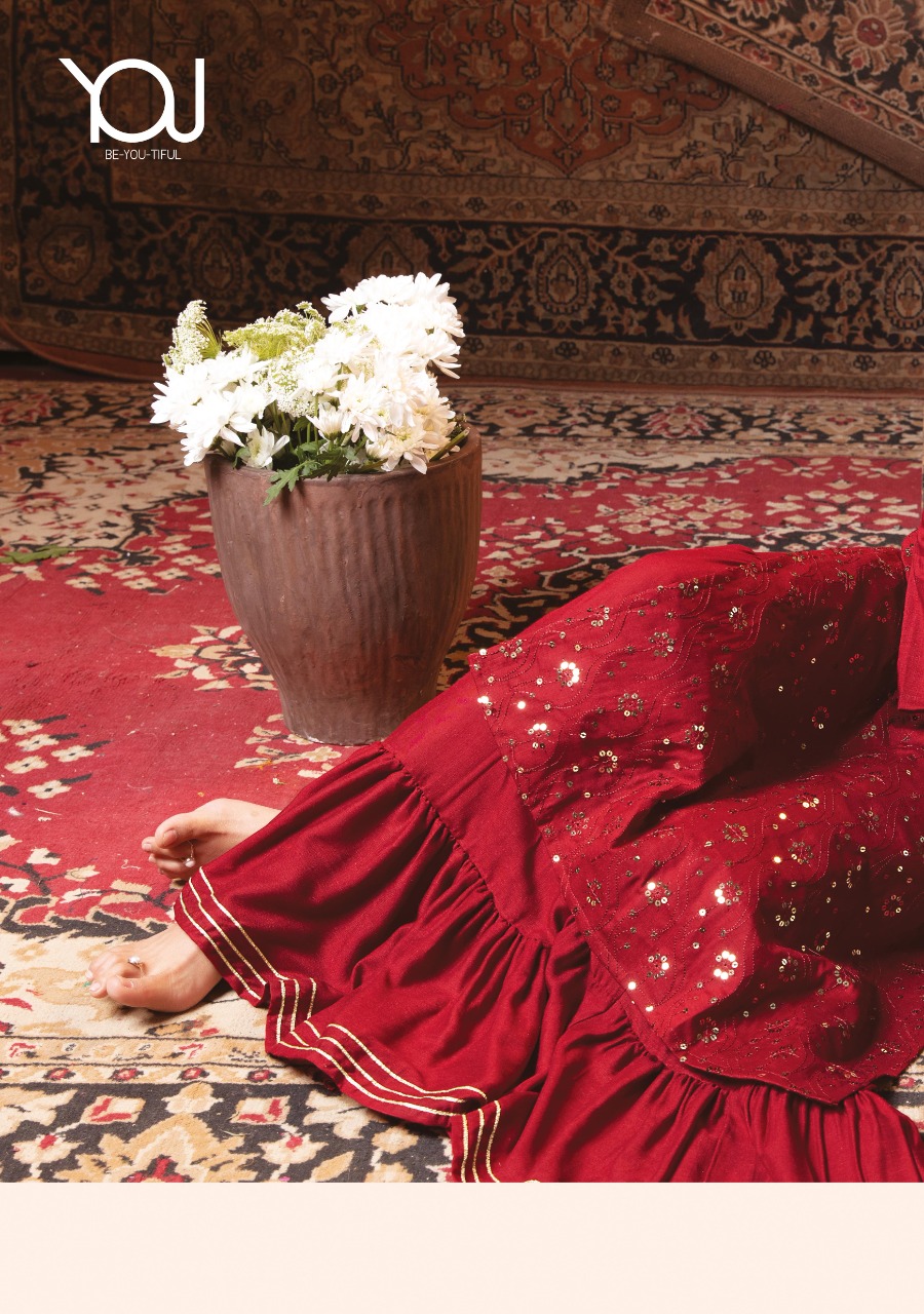 Wanna Looks Presents Hyatt Fancy Pure Rayon Coil Heavy Designer  Kurti With Sharara Concepts Catalog At Wholesale Rate In Surat