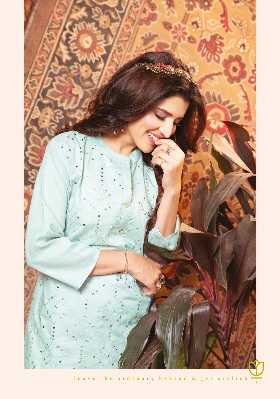 Wanna Looks Presents Hyatt Fancy Pure Rayon Coil Heavy Designer  Kurti With Sharara Concepts Catalog At Wholesale Rate In Surat