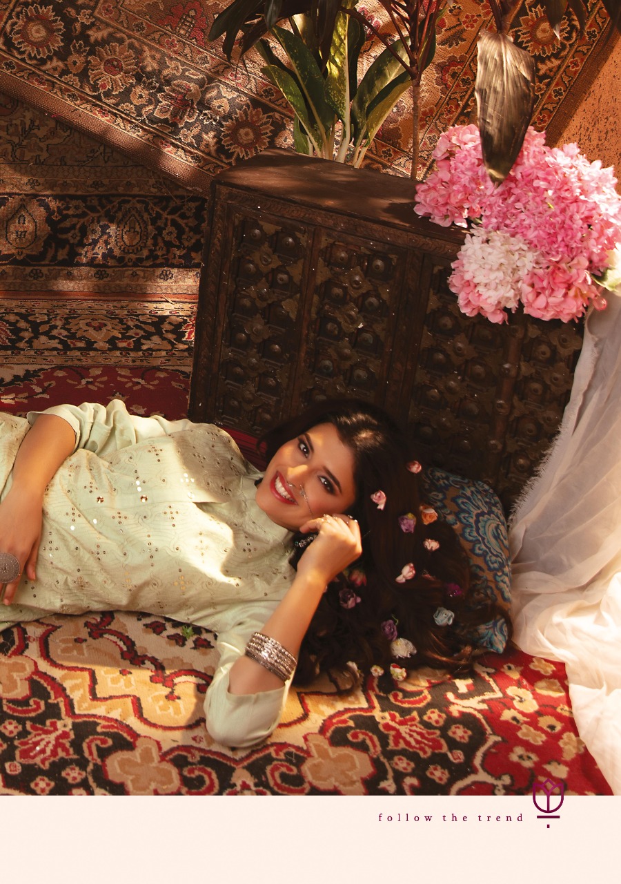 Wanna Looks Presents Hyatt Fancy Pure Rayon Coil Heavy Designer  Kurti With Sharara Concepts Catalog At Wholesale Rate In Surat