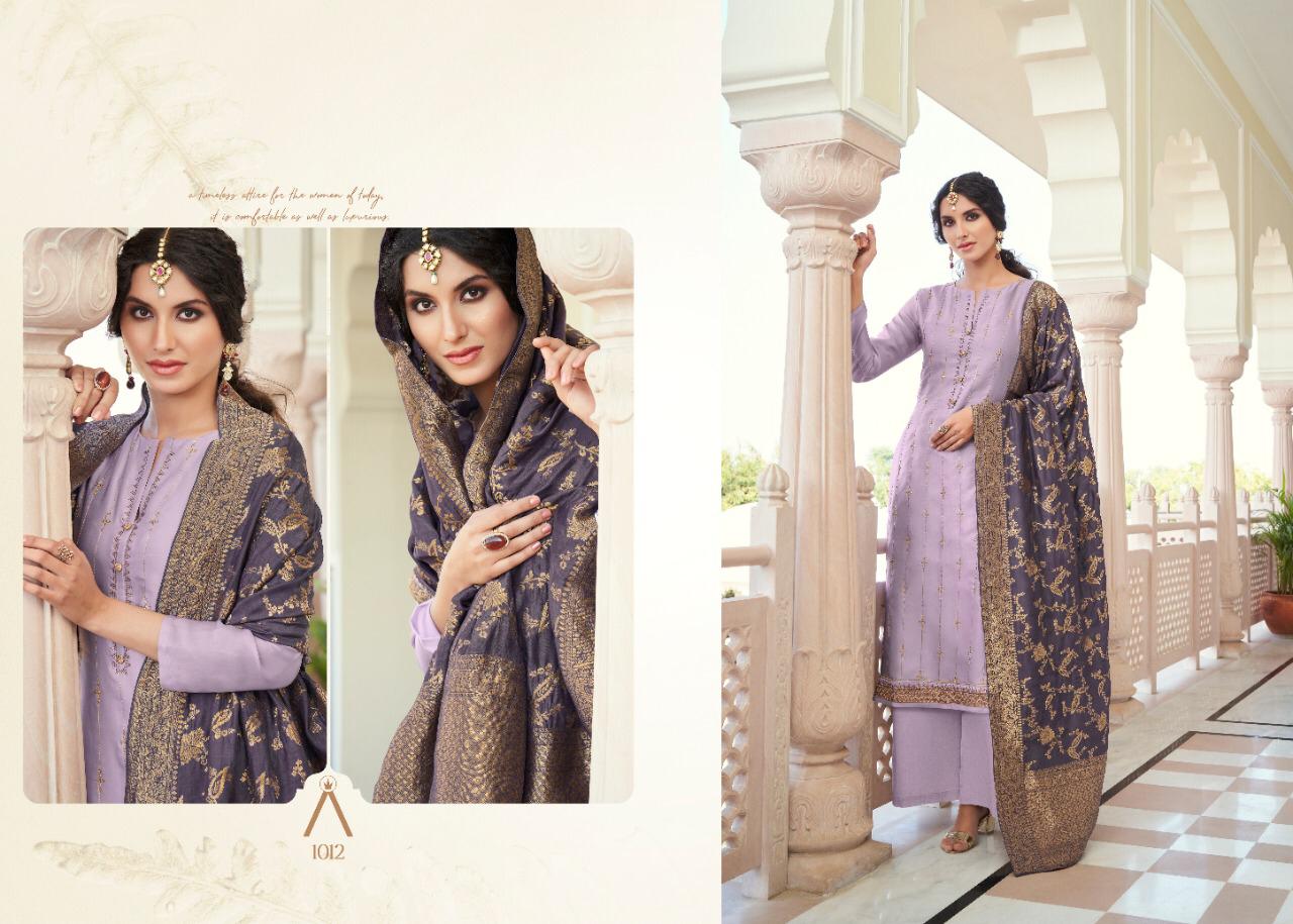 Anika Presents Suhali  Fantastic  Designer Heavy  Modal Satin Silk With Embrdary Work Salwar Kameez Catalog At Wholesale Rate In Surat