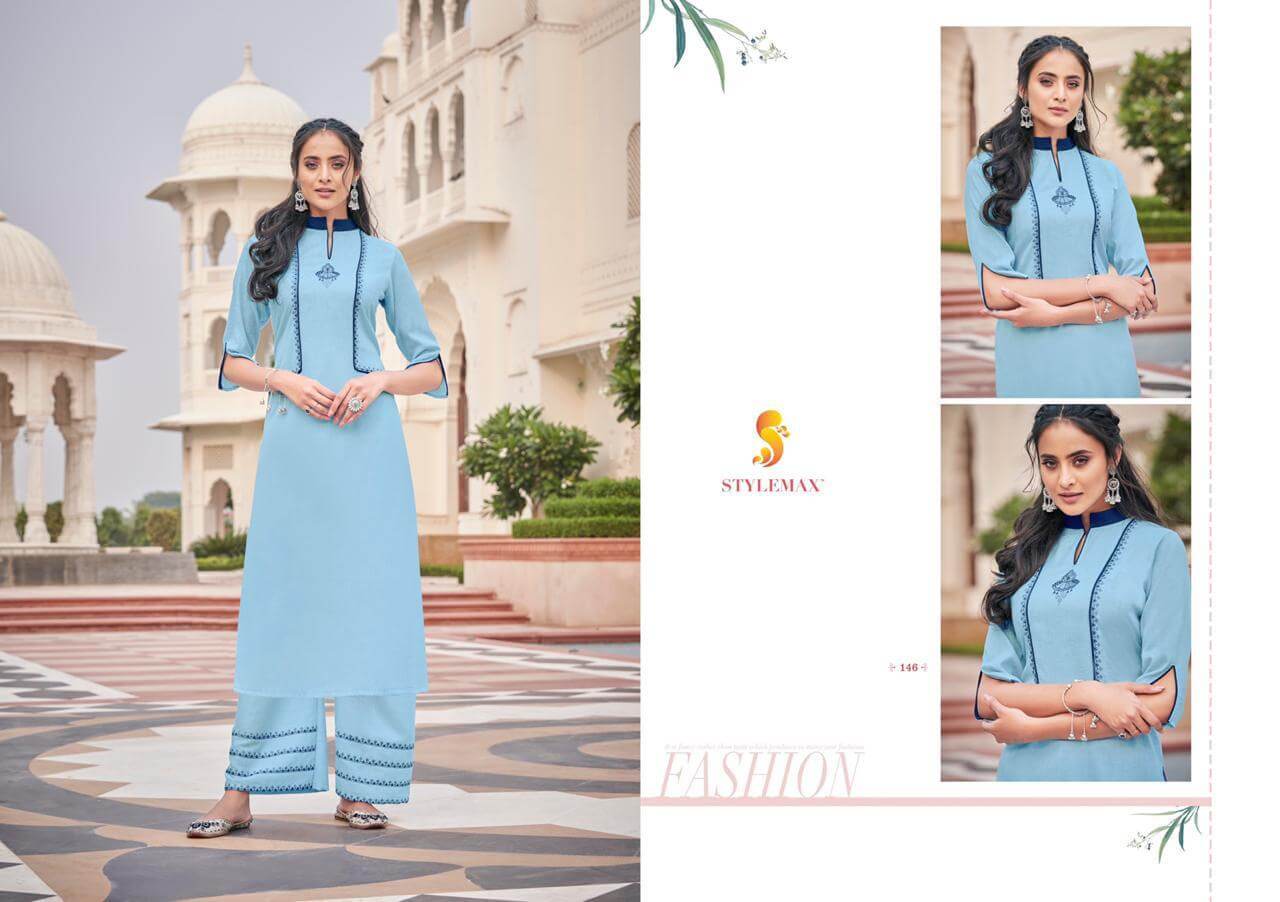 Ananya Vol-05 Majic Clubwith Emb Kurti With Bottom By Stylemax At Wholesale Rate In Surat