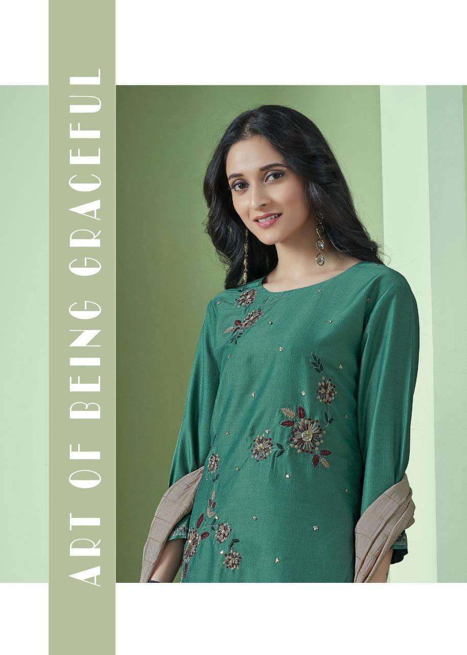 Vink Presents Pristine  Designer Readymade Silk Sharara Suits Concepts Catalog At Wholesale Rate In Surat