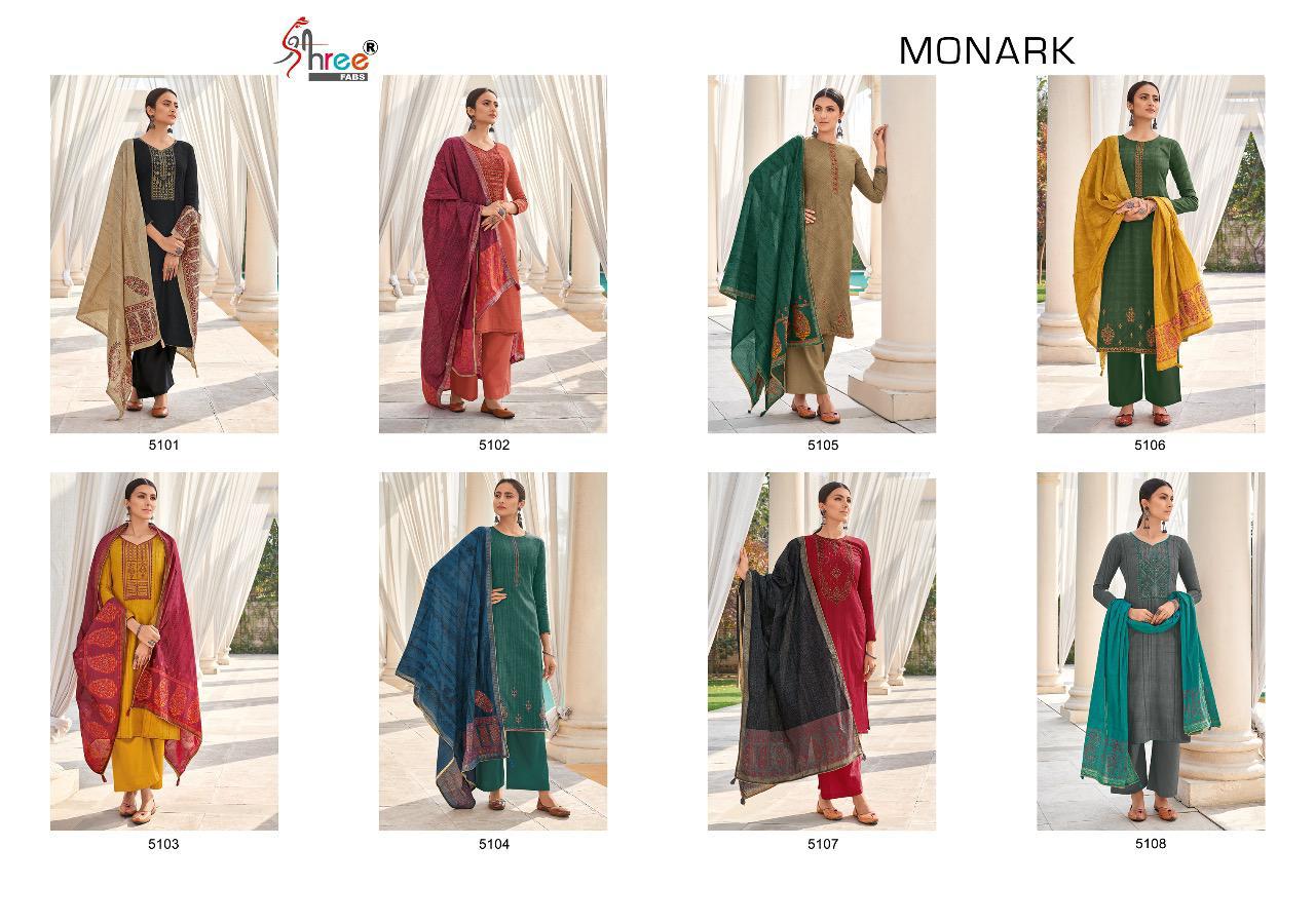 Shree Fab Presents  Monark Cotton Exclusive Print Salwar Suit Catalog At Wholesale Rate In Surat