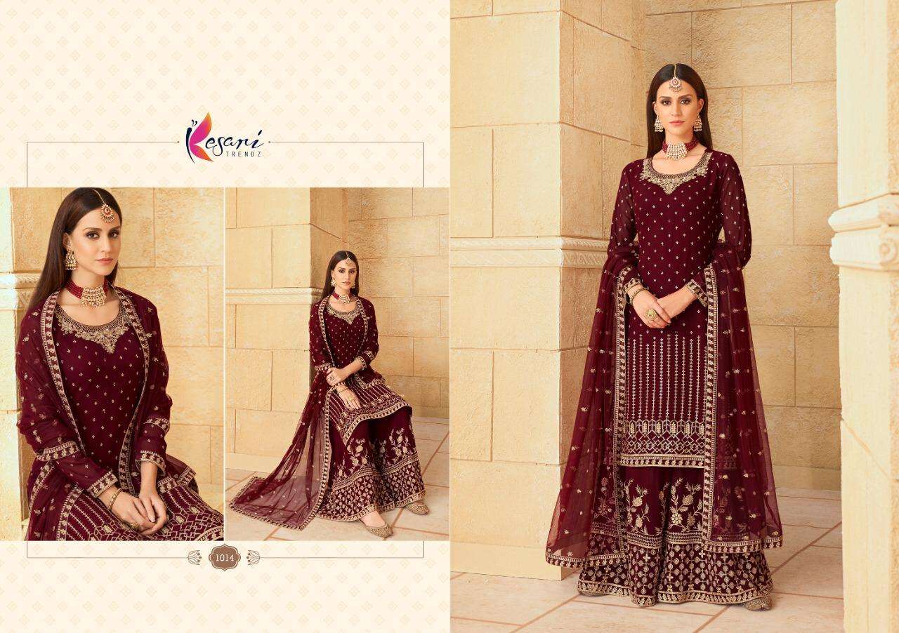 Kesari Trendz Presents Soni Kudi Vol-3 Georgette Eid Special Plazzo Suits At Wholesale Rate In Surat