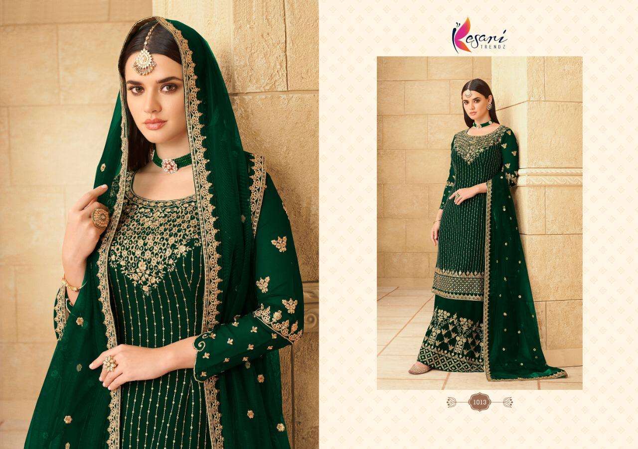 Kesari Trendz Presents Soni Kudi Vol-3 Georgette Eid Special Plazzo Suits At Wholesale Rate In Surat