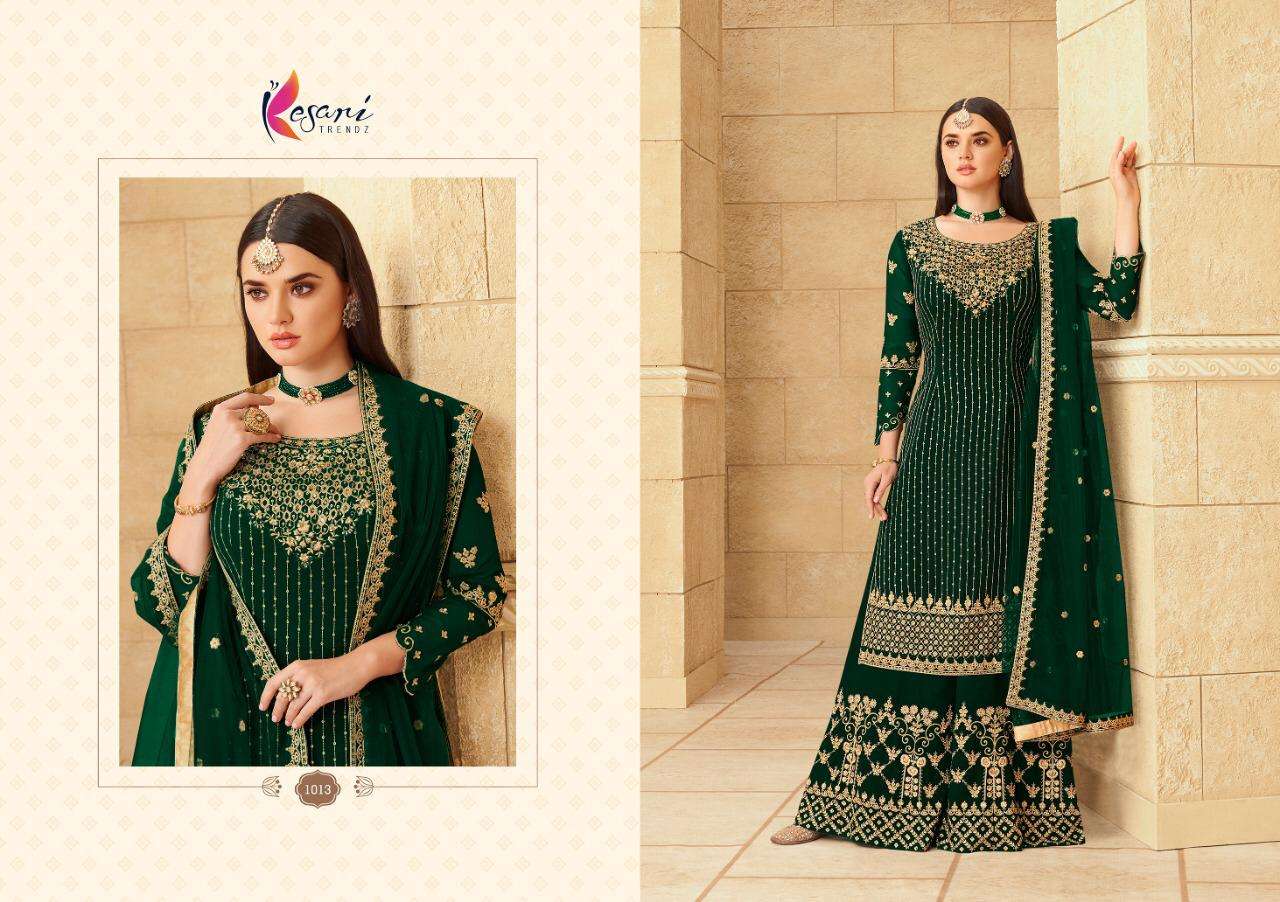 Kesari Trendz Presents Soni Kudi Vol-3 Georgette Eid Special Plazzo Suits At Wholesale Rate In Surat