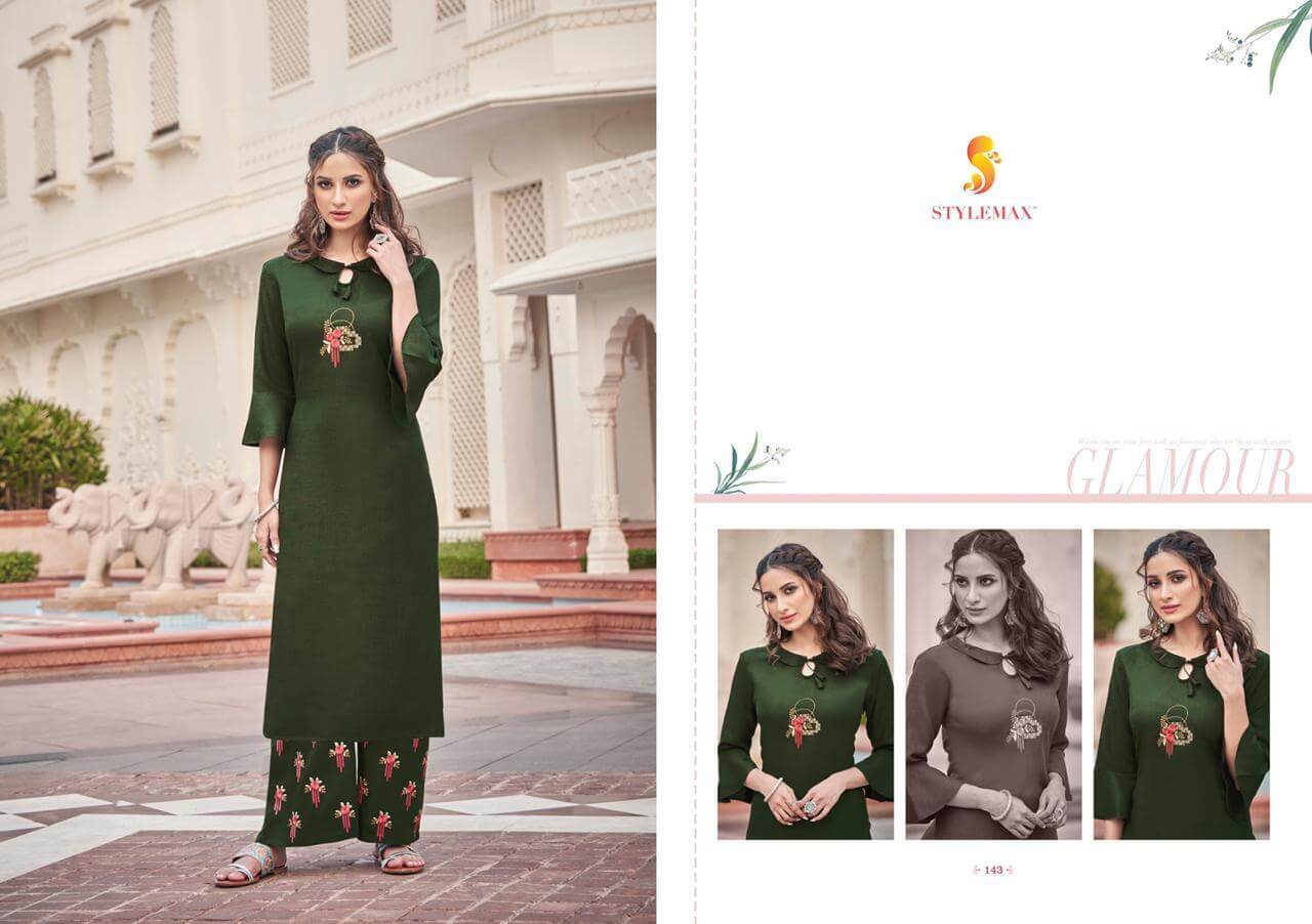 Ananya Vol-05 Majic Clubwith Emb Kurti With Bottom By Stylemax At Wholesale Rate In Surat